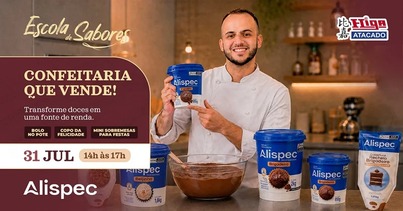 Aula Show Alispec: Confeitaria que Vende