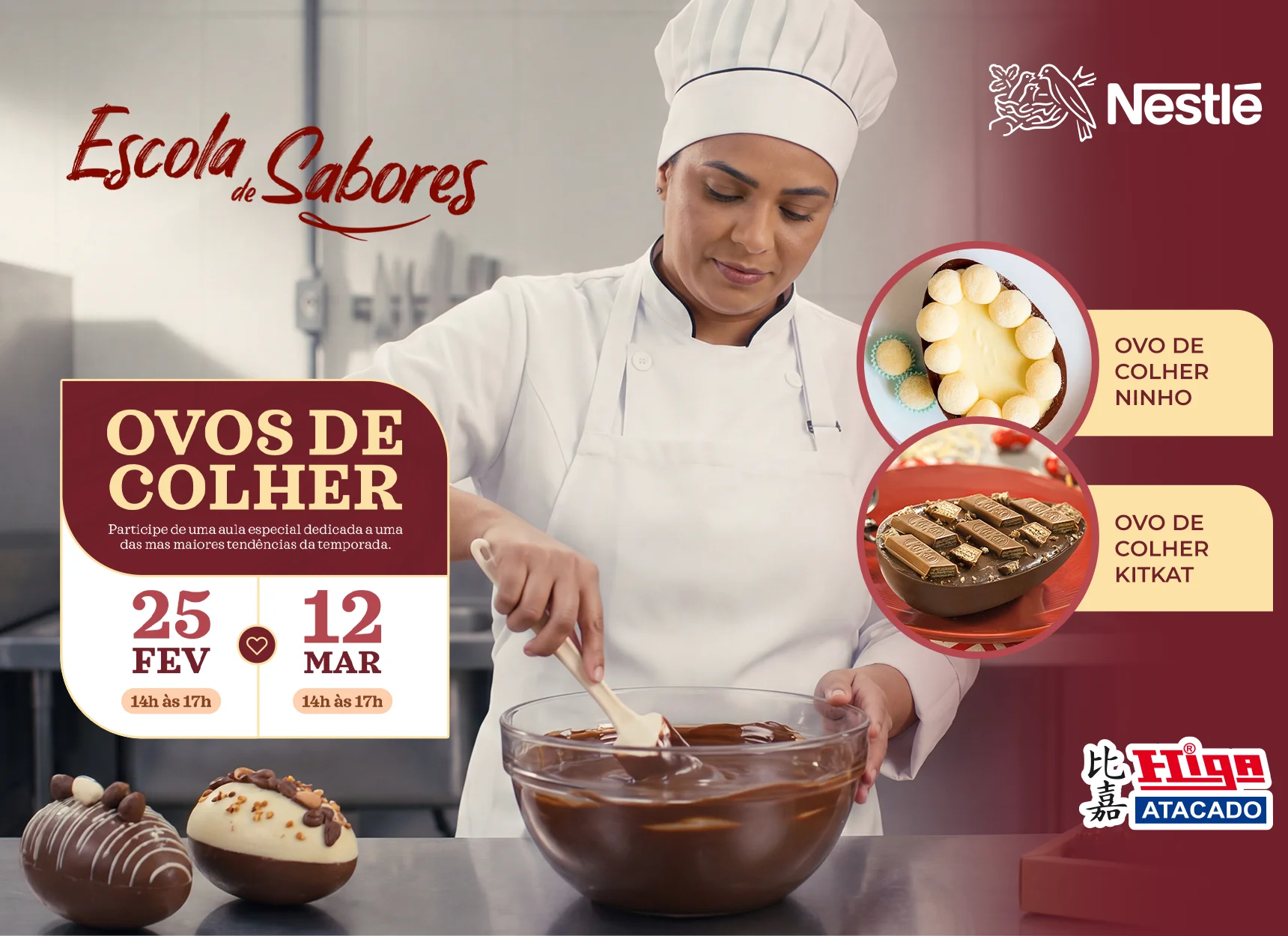 Imagem: Curso Ovos de Colher Nestlé