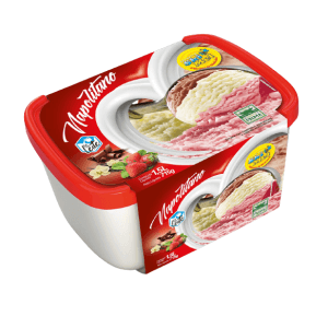 Sorvete Cremoso Napolitano 3 Litros - comper